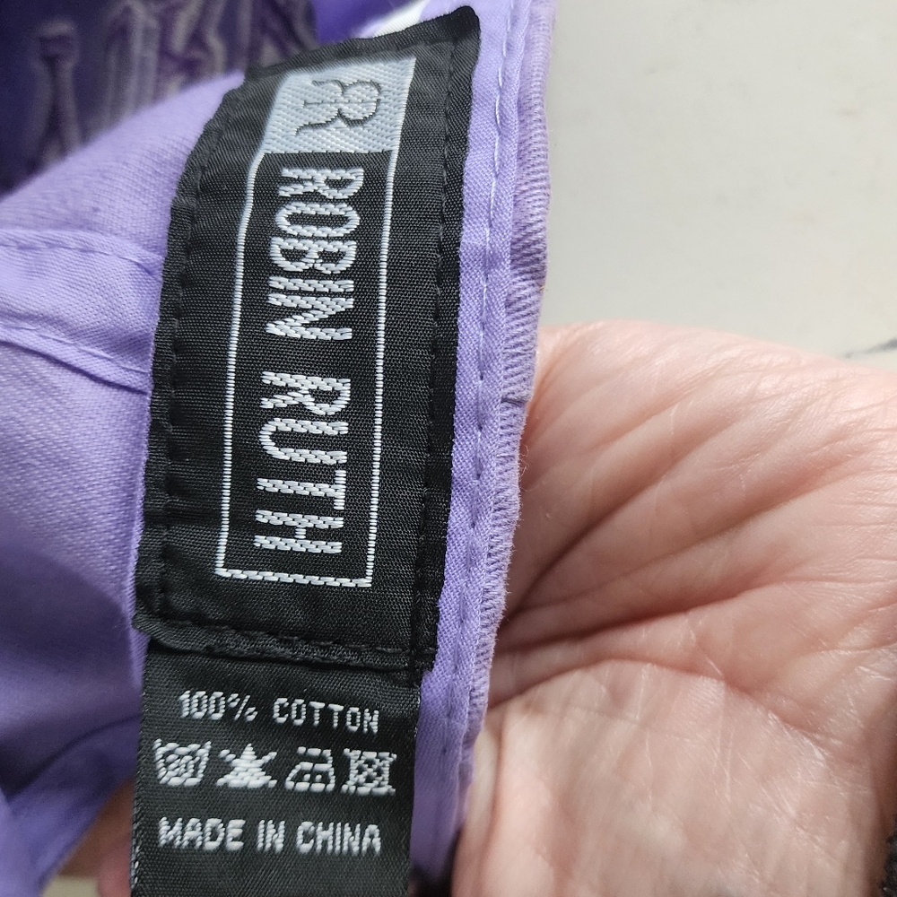 Purple New York Womens Baseball Cap - Picture 3 of 3